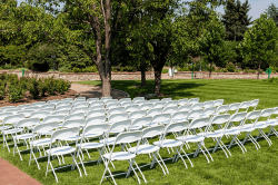 White Plastic Folding Chairs