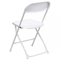 White Plastic Folding Chairs