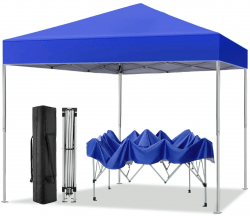 E-Z UP 10' x 10' Blue canopy Top