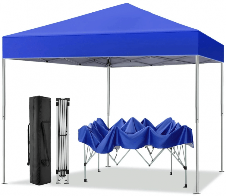 E-Z UP 10' x 10' Blue canopy Top